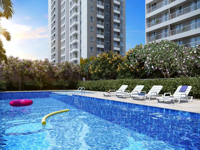 Piscina Adulto, Infantil e Solário